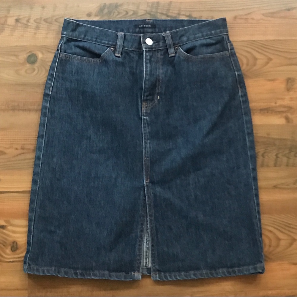 Gap Jean Skirt Sz 4 Retro